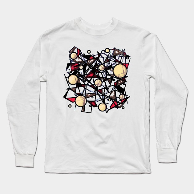 Abstract Art... Abstraction... Long Sleeve T-Shirt by AtelierFafard
